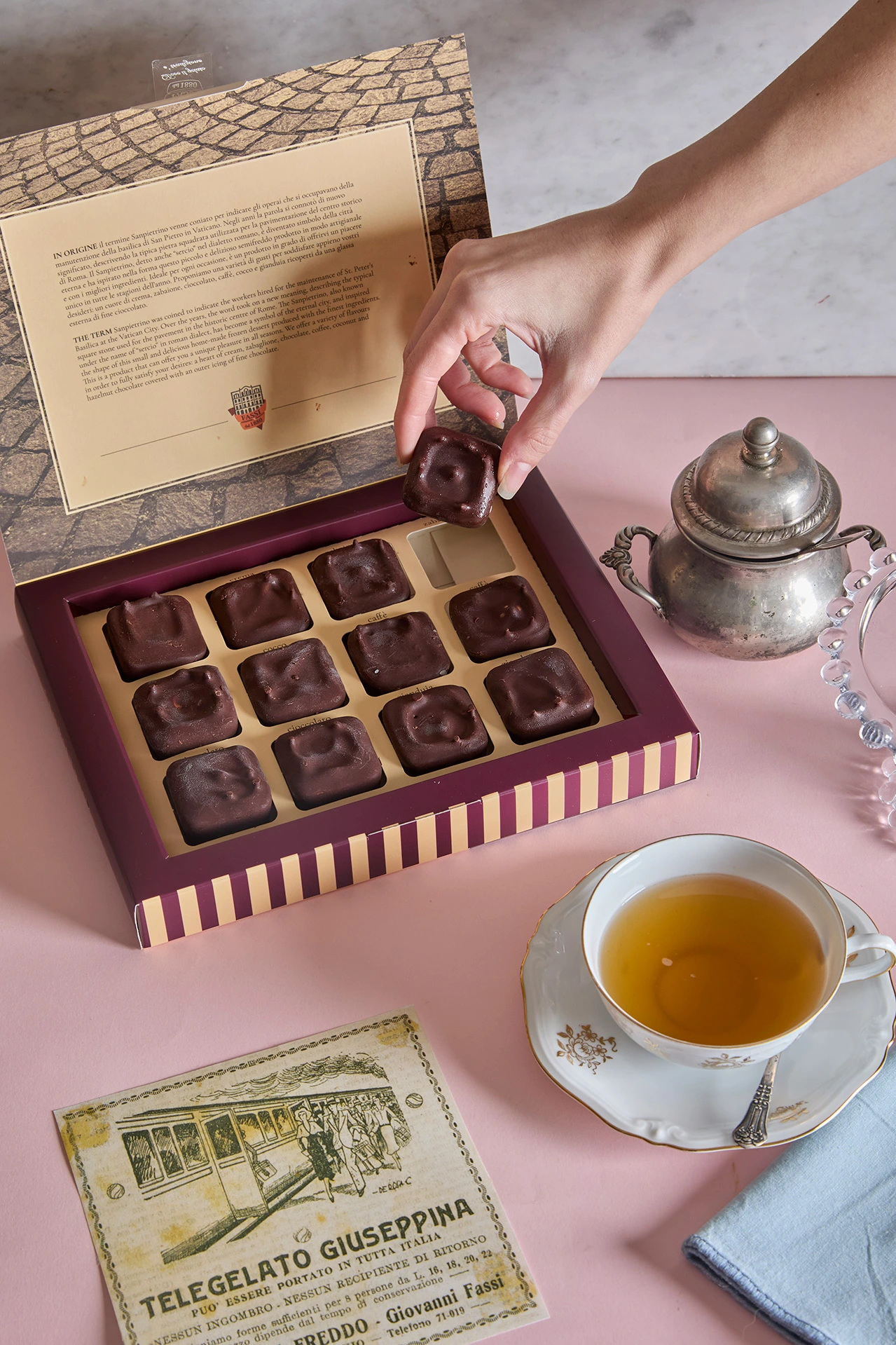 Scatola di Sanpietrini® multigusto artigianali (12 pezzi) - immagine 2