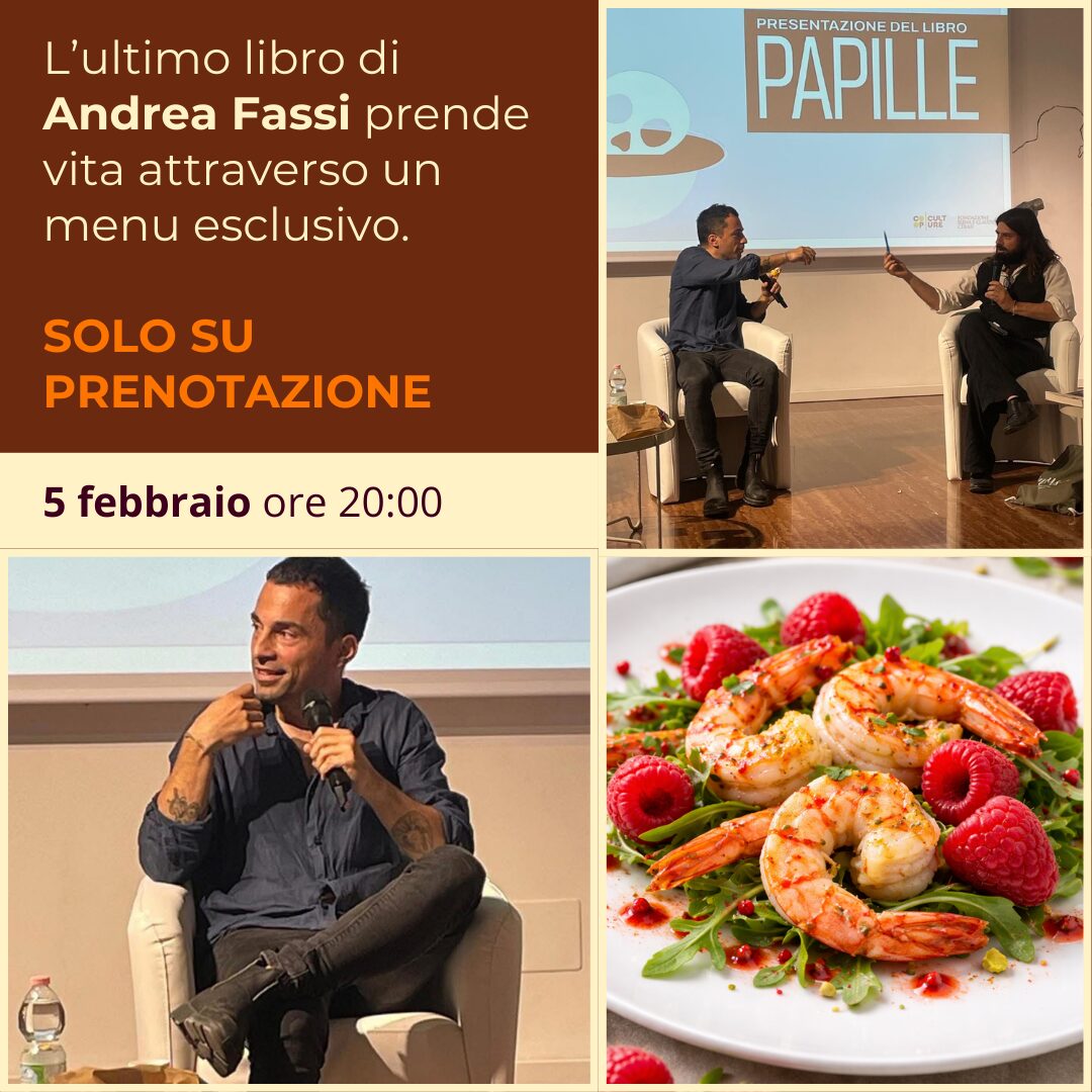 Cena d'autore da Trimani (5 febbraio)