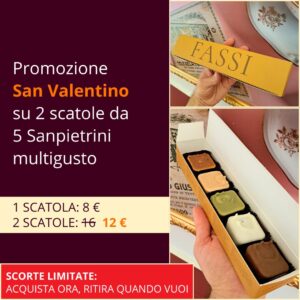 Nuova scatola Sanpietrini® multigusto artigianali (5 pezzi)