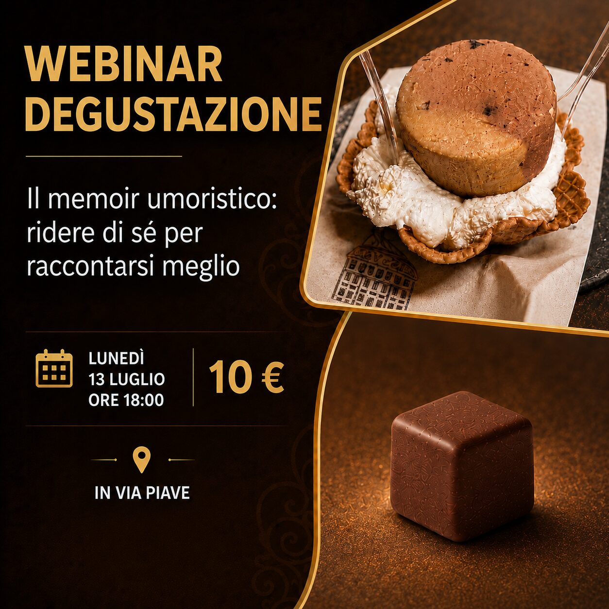 Webinar degustazione con Genius: il memoir umoristico
